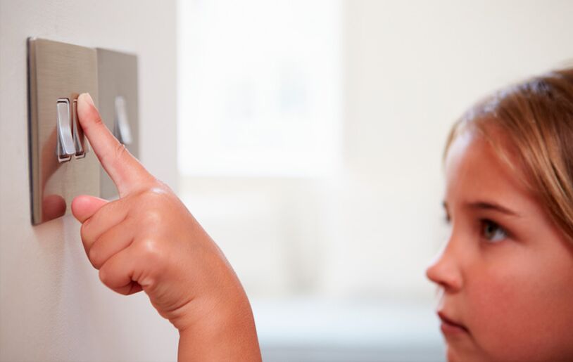 Valguse väljalülitamine, kui seda ei kasutata