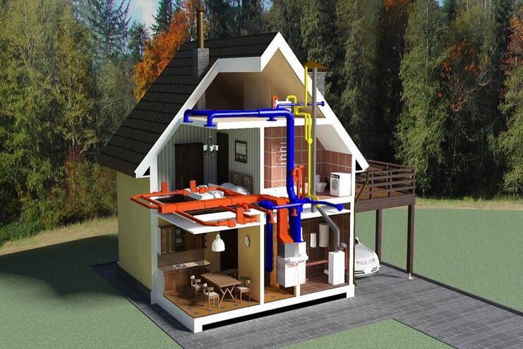 energiasäästlike tehnoloogiatega maja ehitamine